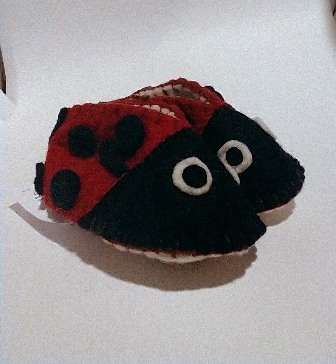 Lady Bug Slippers